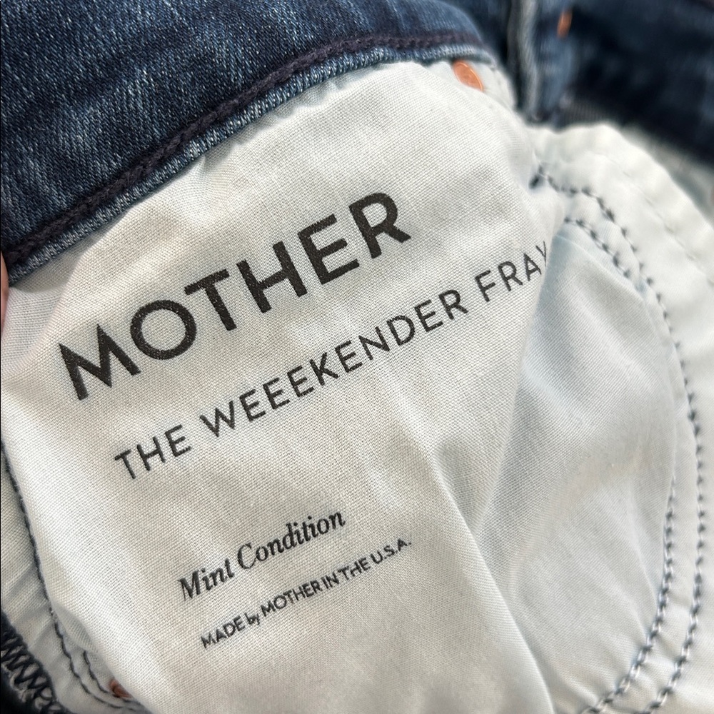 MOTHER The Weekender Fray Mint Condition - Picture 7 of 10
